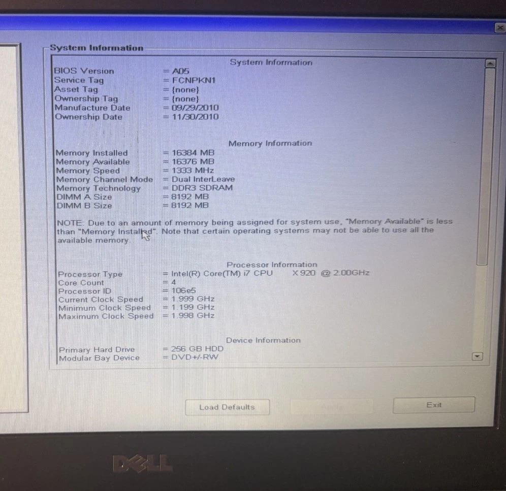 Dell Precision M4500 15" Intel i7 16GB 250GB SSD Win 11, Office 2024, NVIDIA - Image 12